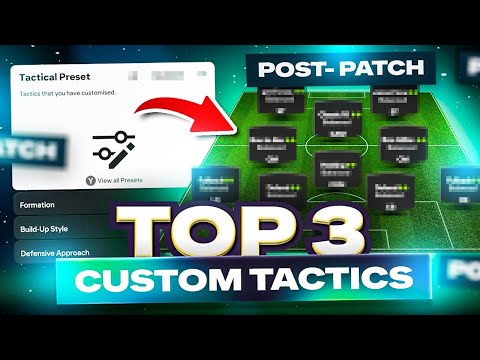 Top 3 Post Patch 15-0 Meta Custom Tactics you NEED in FC 26!