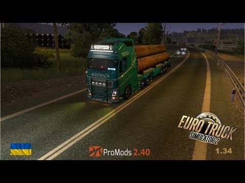 ETS2 1.34 I My Trucking Diary - Episode #133 I Bila Tserkva to Vinnytsia I Promods 2.40