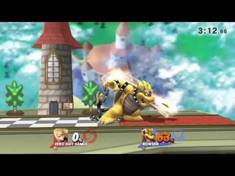 Zero Suit Samus (Prez) vs Bowser