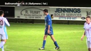 preview picture of video 'Ballinamallard Vs. Ballymena (4/10/13)'