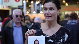 Sisse Fisker præsenterer sin bog Livets opskrift