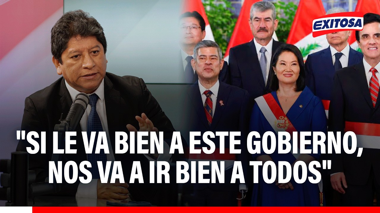 🔴🔵 Defensor del Pueblo sobre Gobierno de Keiko Fujimori: "Si le va bien, nos va a ir bien a todos"