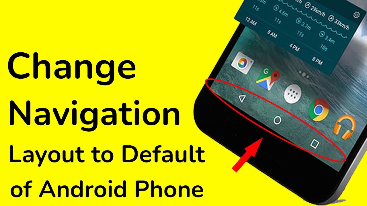 How to change the bottom buttons of the cell phone?