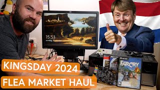 Kingsday Flea Markets Haul 2024! Retro Computer Edition!