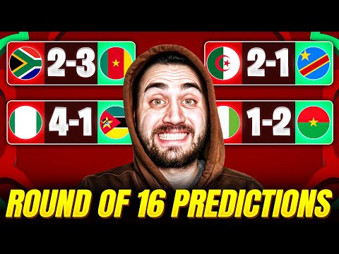 AFCON 2025 ROUND OF 16 PREDICTIONS