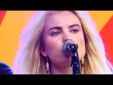 Zandi Holup performing on Hard Rock stage at CMA Fest