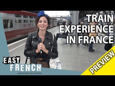 乘坐火車去法國（預告片）｜超級簡單的法語 65 (Taking a train in France (Trailer) | Super Easy French 65)