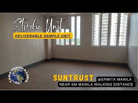 Suntrust Solana Studio Type Deliverable Sample Unit @Ermita Manila near SM Mall Manila #investment