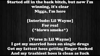 Lil Wayne feat. Gudda Gudda - Boyz 2 Menace Lyrics