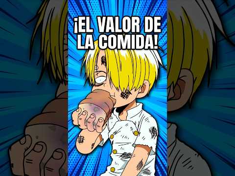 El día que Sanji aprendió el verdadero valor de la comida 🥺💔 #sanji #zeff #baratie #onepiece