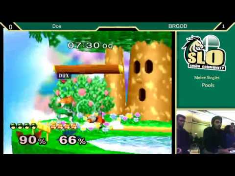 SLOCAP 5 Melee Singles: Dox (Falcon) vs BRgod (Fox) Pools