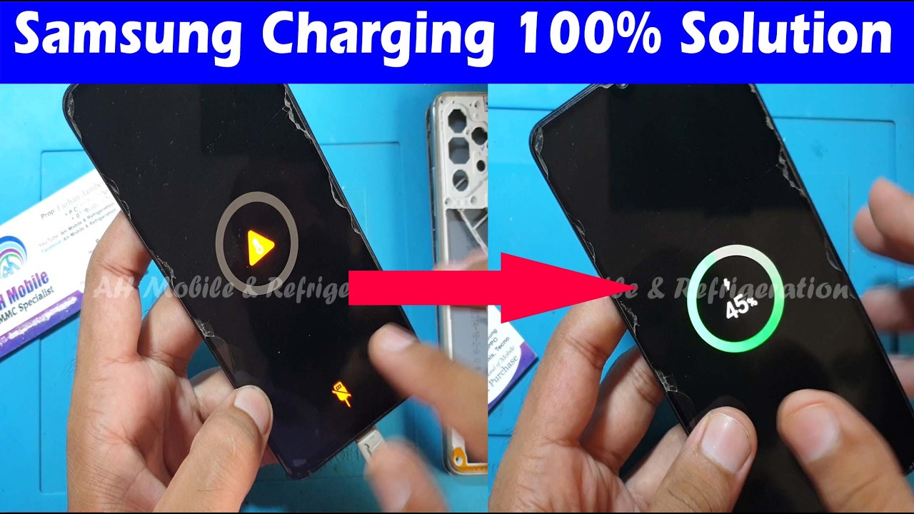 Samsung A32 (A325F) Charging Temperature Error Solution