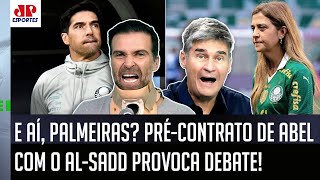 Será? ‘Dentro do Palmeiras, eu duvido que esse pré-contrato do Abel Ferreira tenha…’; veja debate