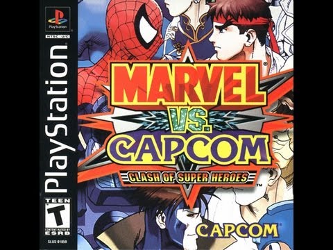 marvel vs capcom clash of super heroes playstation