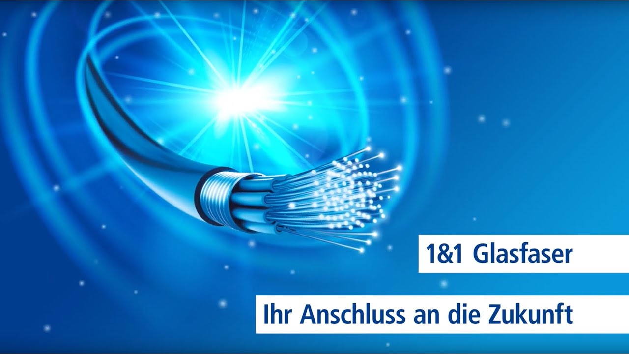 Glasfaseranschluss von 1&1  Direktanschluss ans Glasfasernetz