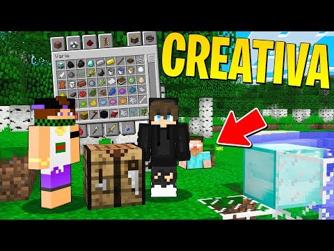 AIUTO I PLAYER CON LA CREATIVA! - Minecraft ITA