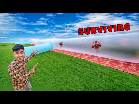 Surviving Inside the World’s Biggest Bubble Tunnel