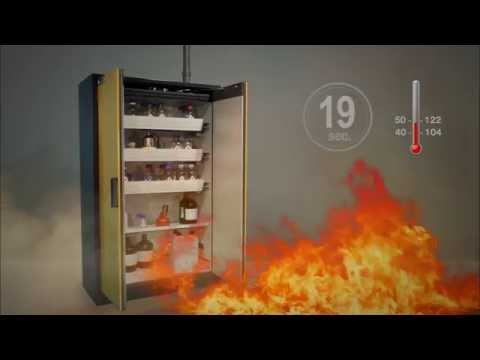Safety Features of a Type 90 Fire Rated Storage Cabinet