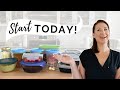 Simple Ways to Start BATCH PREPPING Today! 🌱