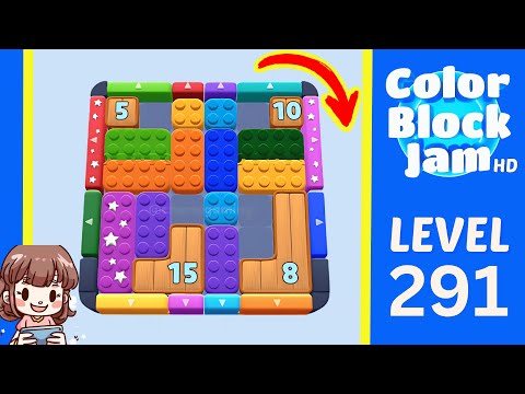 Color Block Jam Level 291 Solution Walkthrough