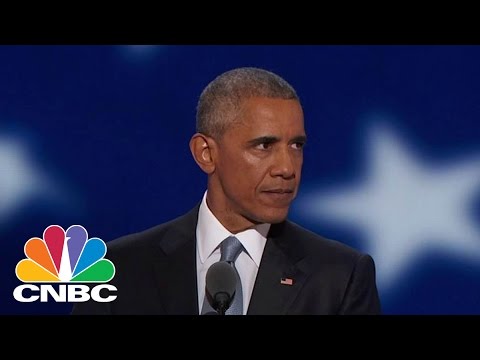 Barack Obama's Powerful Challenge To The DNC: 'Yes, We Can' | CNBC