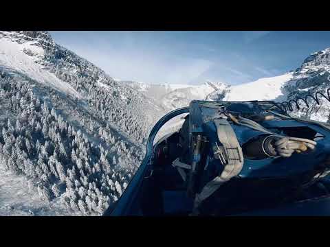 Winter low level flying