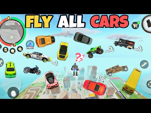 rope hero vice town game | flying all cars in sky | rope hero game | rope hero vice town | #ropehero
