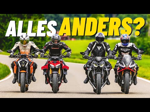 Hyper-Naked Bike Comparison Test 2025 - Aprilia vs. BMW vs. Ducati vs. KTM