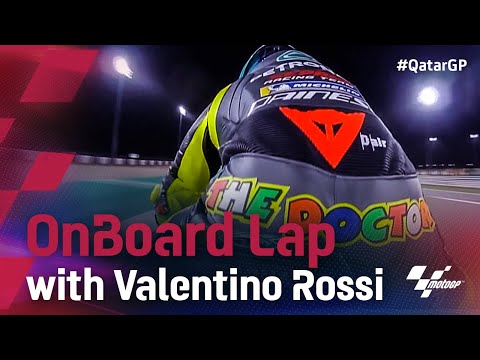 OnBoard: Join Valentino Rossi for a lap of the Losail International Circuit | 2021 #QatarGP