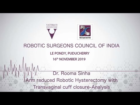 Arm reduced Robotic Hysterectomy with Transvaginal cuff closure- Analysis