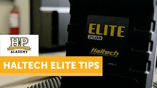 Our TOP Haltech Tips and Tricks  Elite ESP Tuning 