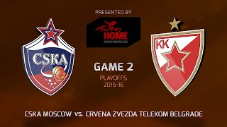 EuroLeague Playoffs - CSKA Moscou - Crvena Zvezda Telekom Belgrade