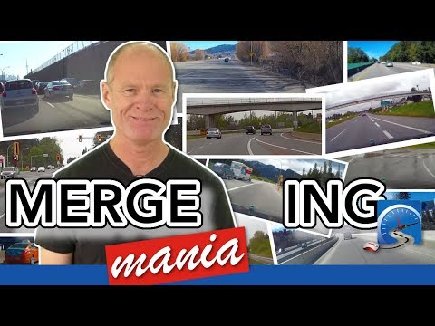 How to Merge Onto a Highway, Freeway, or Motorway as Seen In Dashcam