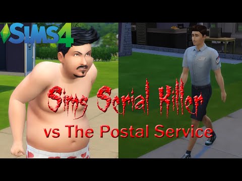 Sims 4 | Sims Serial Killer | Killing The Postal Service