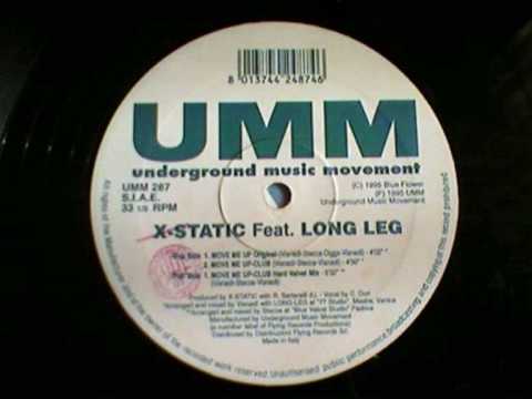 X-STATIC feat. LONG LEG - Move Me Up (Club Mix) 1995 UMM ITALIA