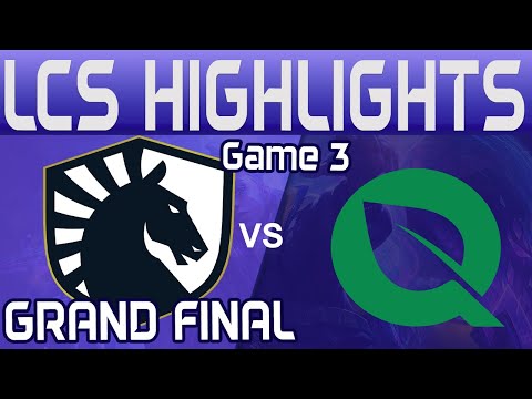 TL vs FLY Highlights Game 3 | LCS GRAND FINAL 2024 | Team Liquid vs FlyQuest by Onivia
