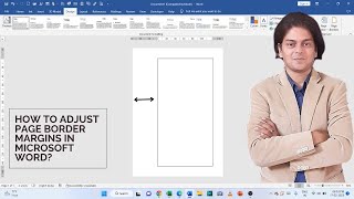 how to adjust page border margins in Microsoft Word? #word