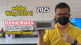 Speaker Best Bajet Bawah Rm100 ada Deep Bass XDOBO Wing 2020 ll