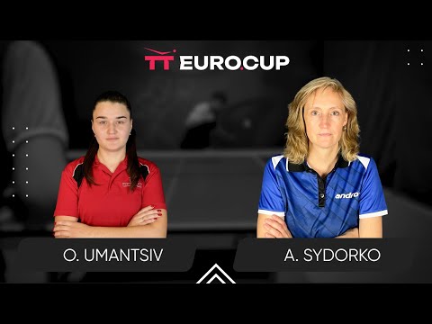 07:00 Olha Umantsiv - Anzhela Sydorko 04.07.2025 TT Euro.Cup Women Ukraine Master Table 3