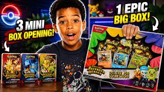 Ascended Heroes Unboxing - 3 Booster Bundles & Deluxe Pin