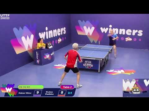 WINners CUP table 2  07.12  Ziakun Viktor - Zhukov Vladislav  22:30