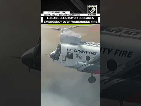 Los Angeles Mayor Karen Bass declares emergency over warehouse fire