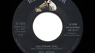 1961 HITS ARCHIVE: Calendar Girl - Neil Sedaka