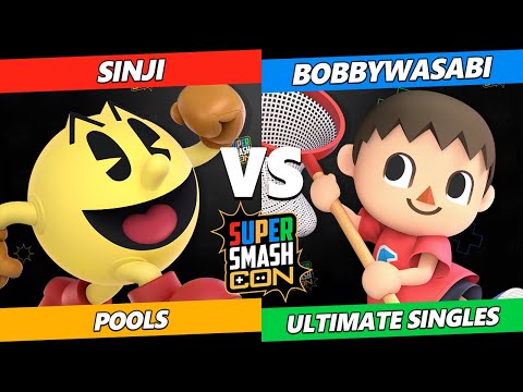 SSC 2022 - Sinji (Pacman) Vs. BobbyWasabi (Villager) Smash Ultimate Tournament