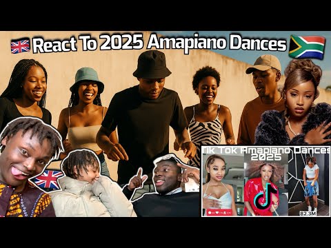 This AMAPIANO TikTok Dance Will TAKEOVER 2025 🇿🇦🔥| British Reaction ft. UNCLE WAFFLES & SOUTH AFRICA