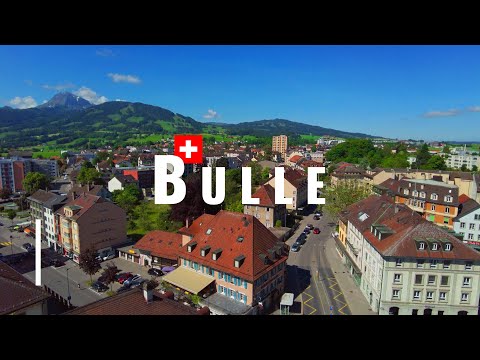 BULLE City Tour | Fribourg, Switzerland 4K