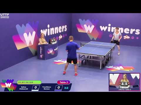 Winners League  20.08.21 Syksa Oleksandr - Tveritinov Roman 13:30