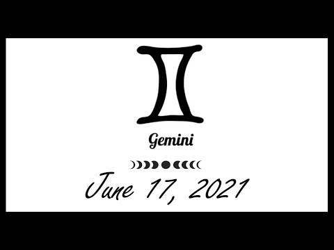 YOU HAVE ONLY ONE CHANGE  😳 ❤️ Gemini horoscope today- June 17, 2021  ♊️ 🌞 ✅