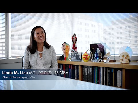 A promessa de Bruin - Linda Liau MD, Ph.D. '99, MBA '16