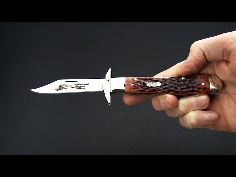 Between Maple and Chcstnut　★★大幅に値下げしました Case Cheetah Chestnut Jigged Bone Lock Back 07019 Knife for Sale